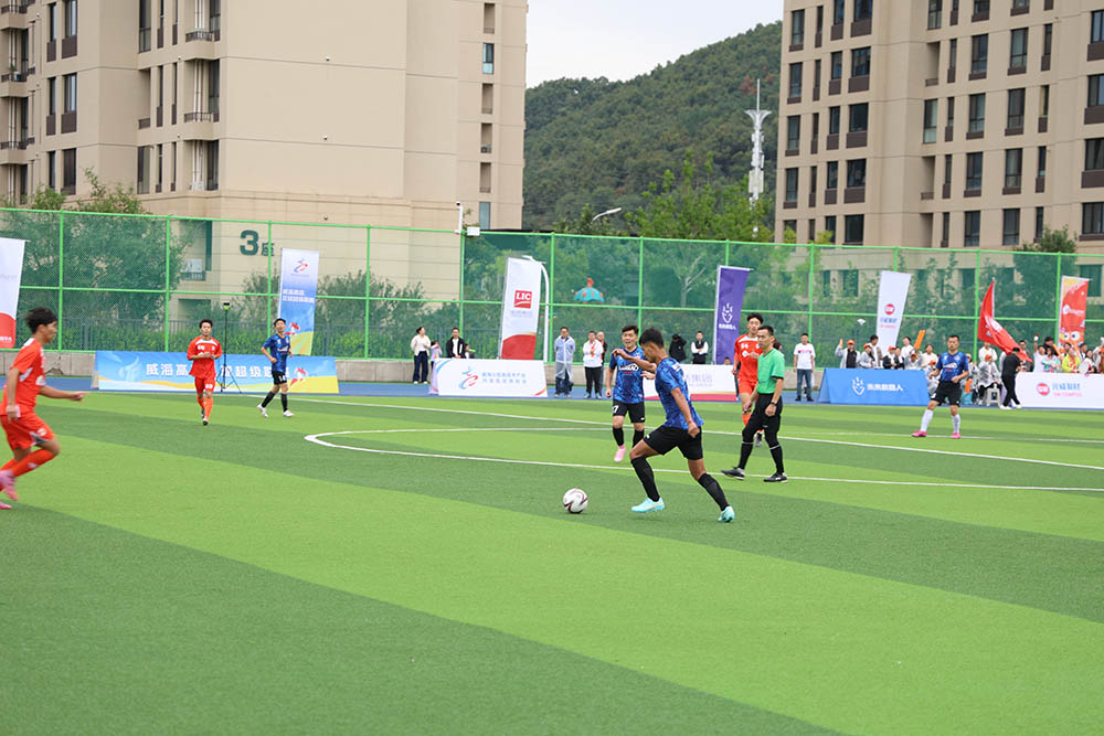 高区首届足球超级联赛战报 | 尊龙中国官网官方网站集团首战告捷，旗开得胜！